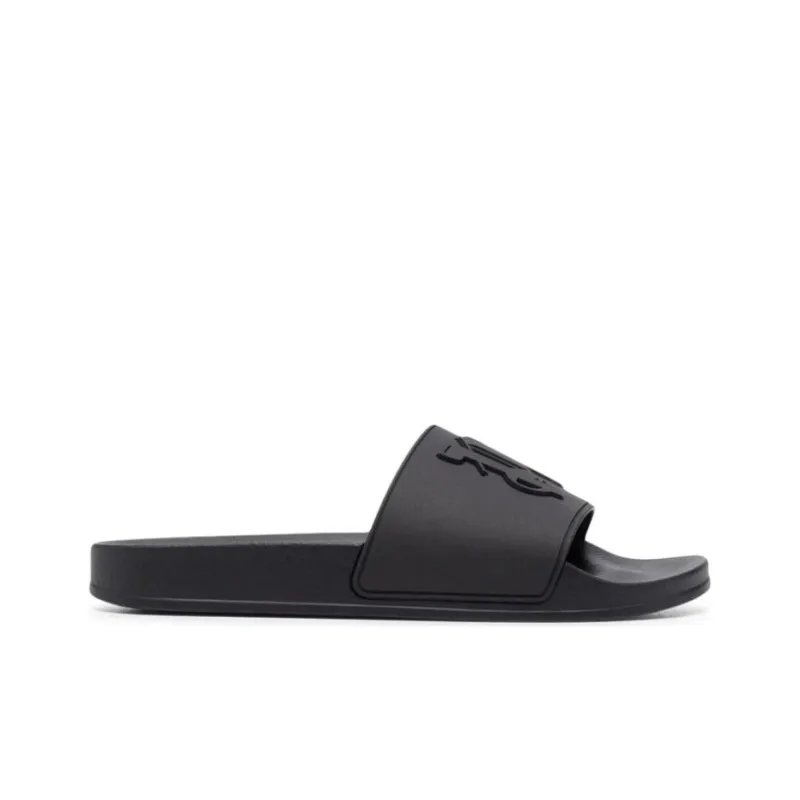 PALM ANGELS Pa Logo Slides Black-4