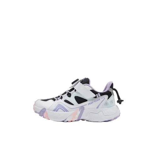 PEAK Anti-Slip Wear-Resistant Low-Top Kids Lifestyle Shoes Light Purple Kids'