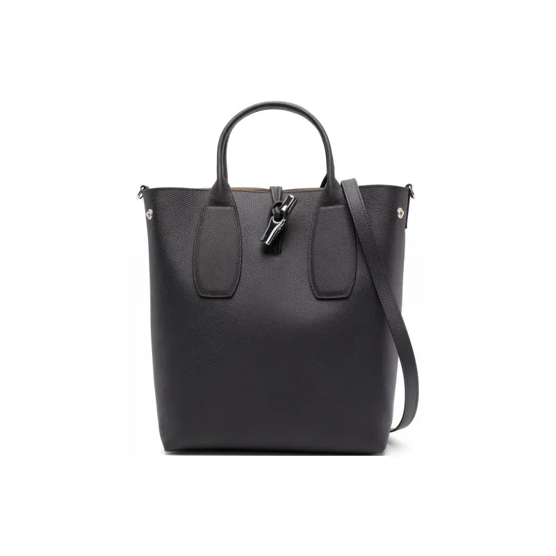 LONGCHAMP Medium Roseau Leather Crossbody Bag-0