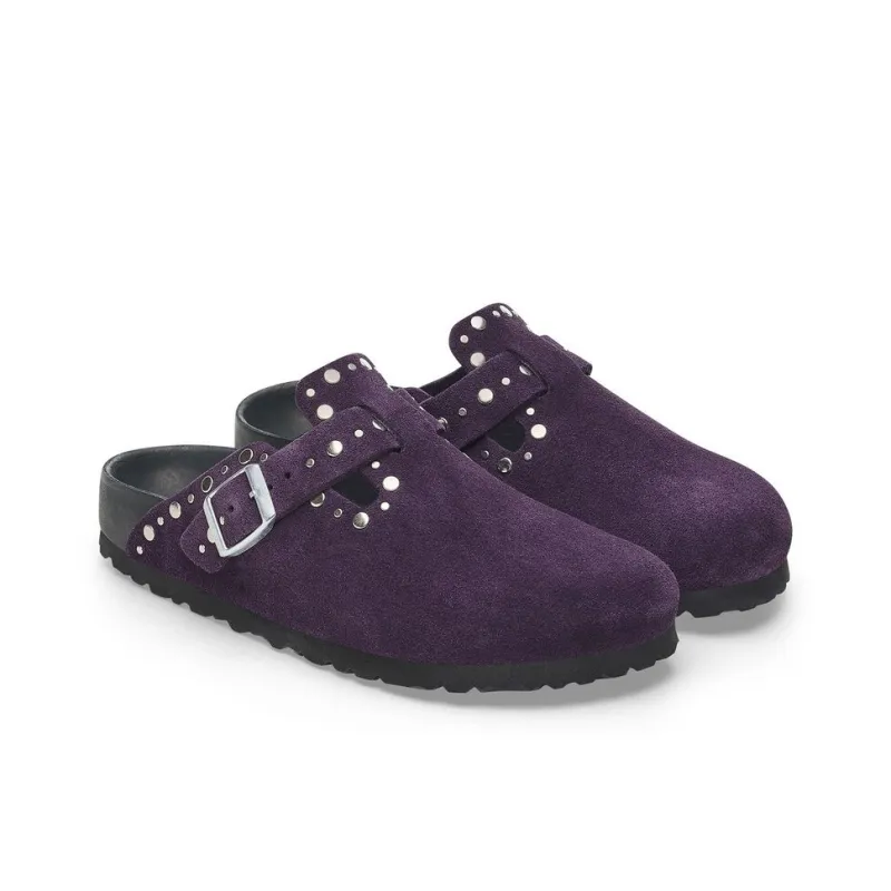 Birkenstock EVA Abrasion-Resistant Wrap-toe Slippers Women's Purple Regular-2