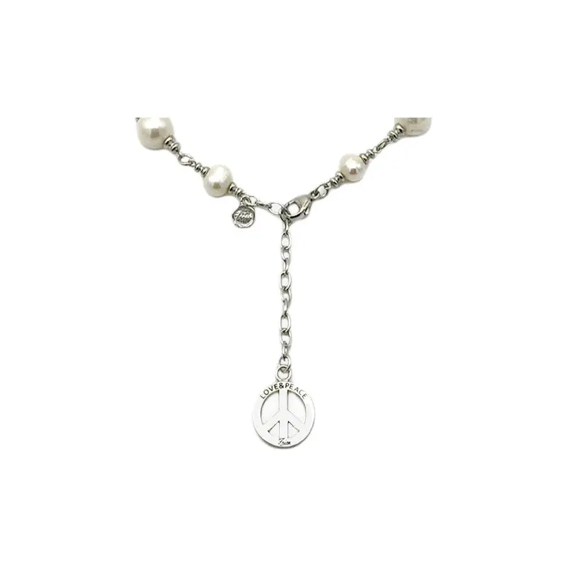 Hmg Frica 925 Sterling Silver Necklaces Women's Silver-0