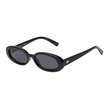 Le Specs Polycarbonate Oval Sunglasses Unisex Multicolor