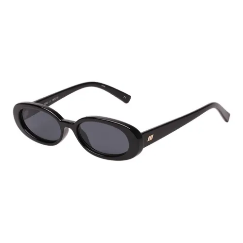 Le Specs Polycarbonate Oval Sunglasses Unisex Multicolor