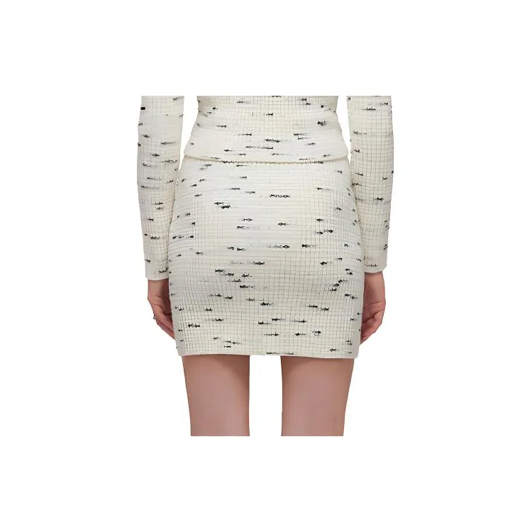 Self portrait SS22 Casual Short Skirts Women's White-1