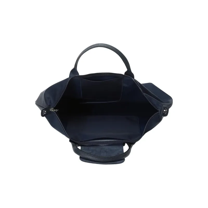 LONGCHAMP Le Pliage Néo Fabric Dumpling Bag Portable Crossbody Bag Shoulder Bag Women's Marine Blue-4