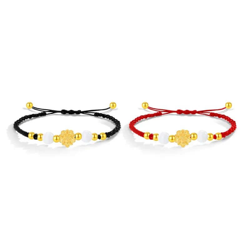 SINO GEM Gold Bracelet Unisex-11