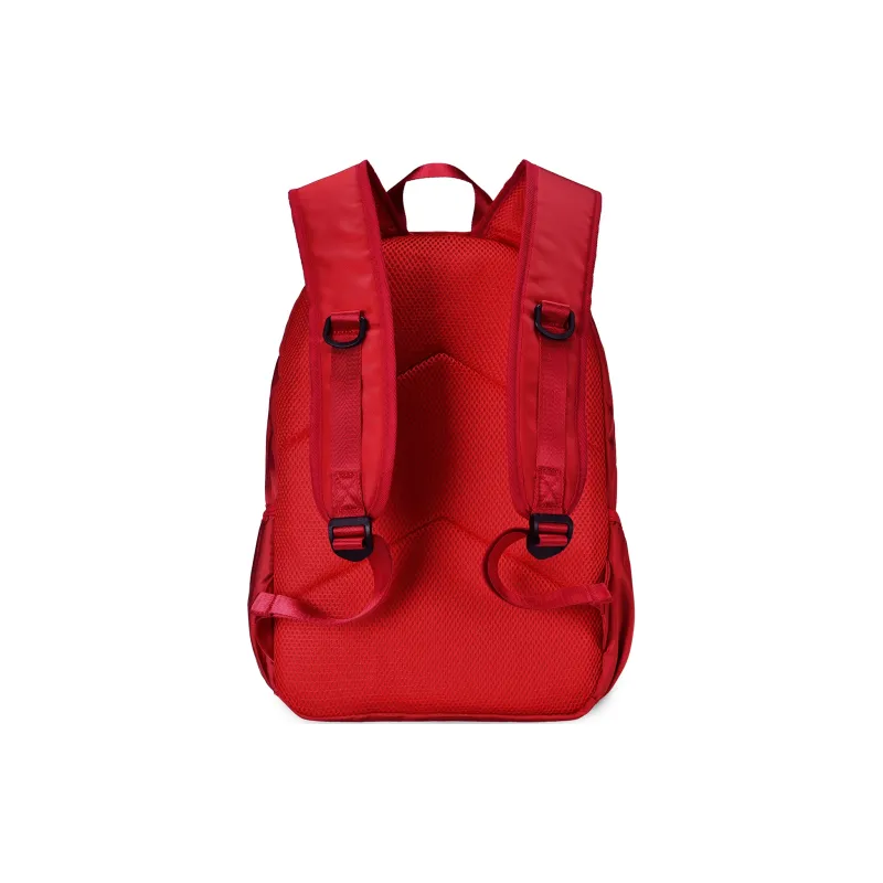 TURN UP Polyester Students Backpack Regular Unisex Red-2