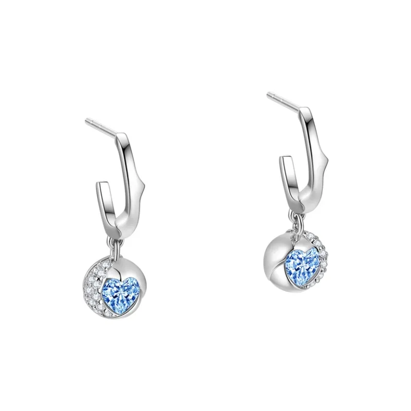 CHIEMOT S925 Silver Earrings Women's-6