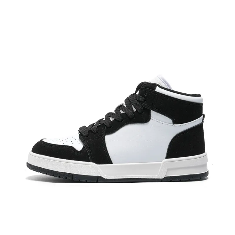 SEMIR Mid-Top Fashion Trend Color Blocking Casual Skateboard Shoes Men's-0