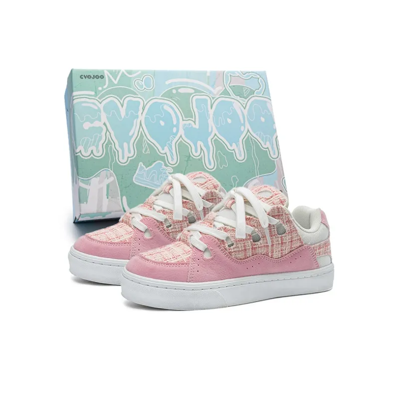 CVOJOO Non-slip Lightweight Low-Top Skateboard Shoes Unisex-5