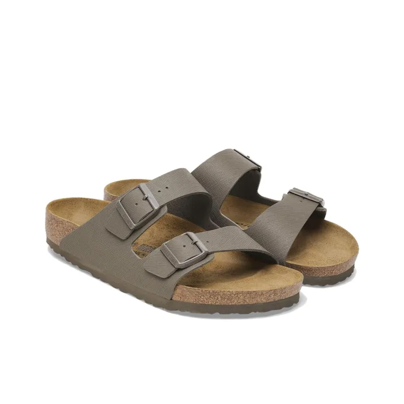 Birkenstock EVA Slip Resistant Abrasion Resistant Slide Slippers Men's Gray Narrow-3
