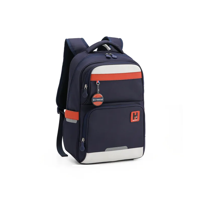 HELLO DRAGON Nylon Elementary School Student Backpack Kids' Multicolor-1