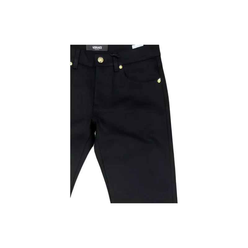 VERSACE JEANS COUTURE Logo Patch Skinny Trousers-3