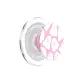 Strawberry Ghost Fully Transparent Click Plate Combination