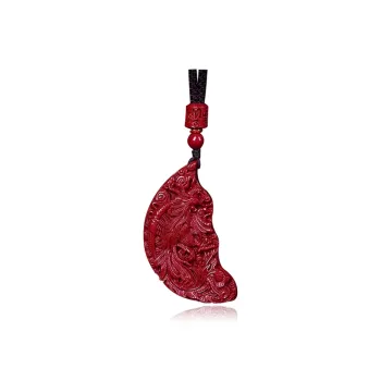 EADDA JEWELRY Cinnabar Necklaces Unisex