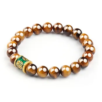 Moon Jewelry Tiger's Eye Stone Bracelets Unisex