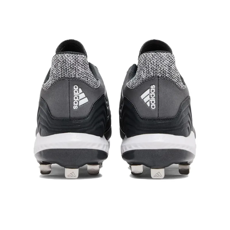 Adidas Icon Bounce Anti Slip Wear Resistant Low Top Training Shoes Men's Gray-2