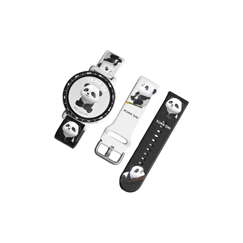 IBOANN Watch Band Huawei Compatibility Silicone Material-0