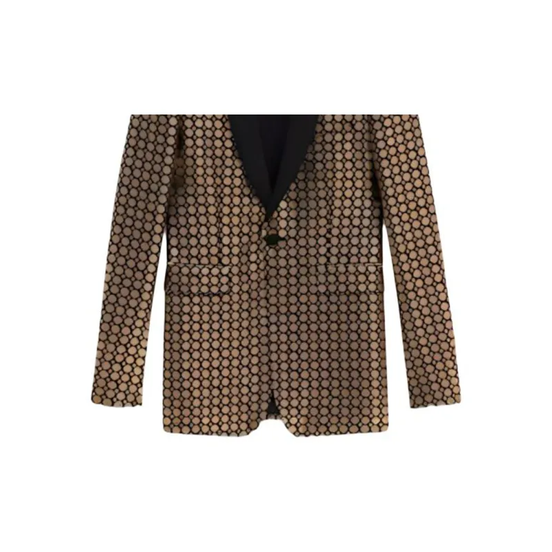 CELINE Business Suits Coats Men's Gold-3