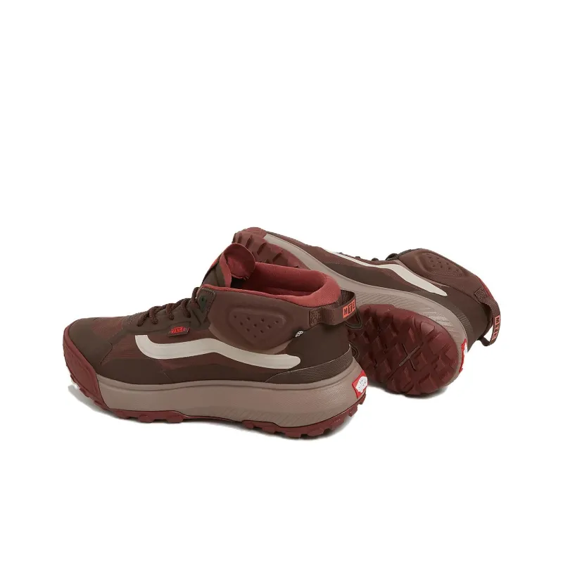 Vans MTE Crosspath Anti-Slip Wear-Resistant Mid-Top Outdoor Shoes Women's Dark Brown-3