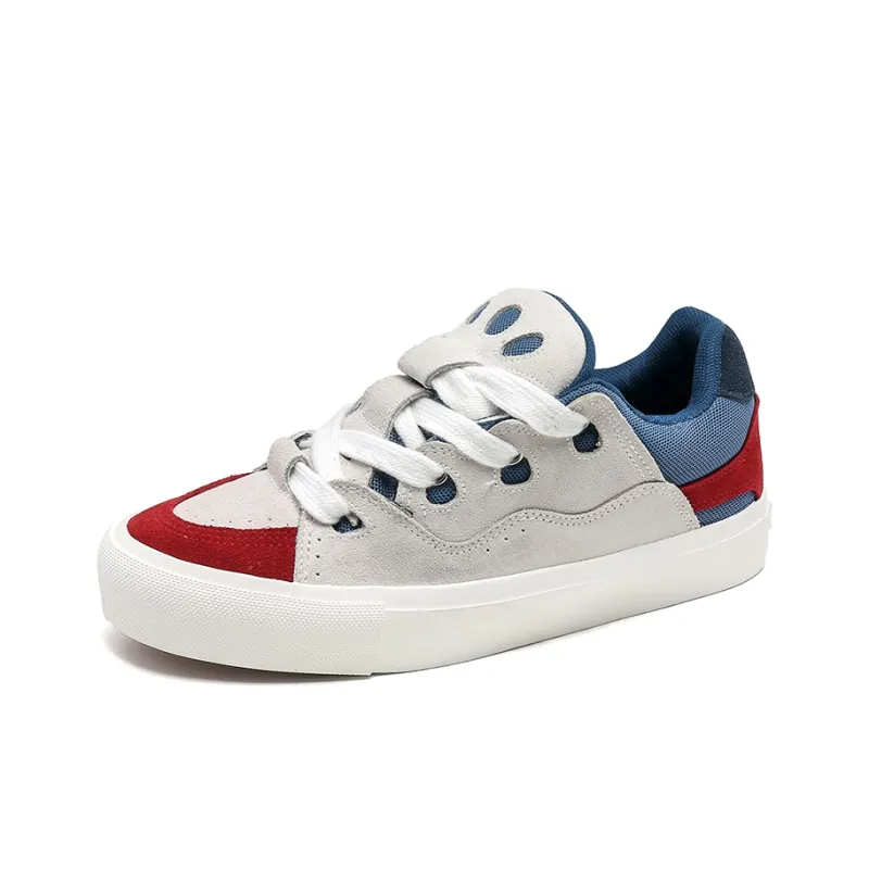 Wooden Rabbit Abrasion Resistant Slip Resistant Low Top Skateboard Shoes Unisex-9