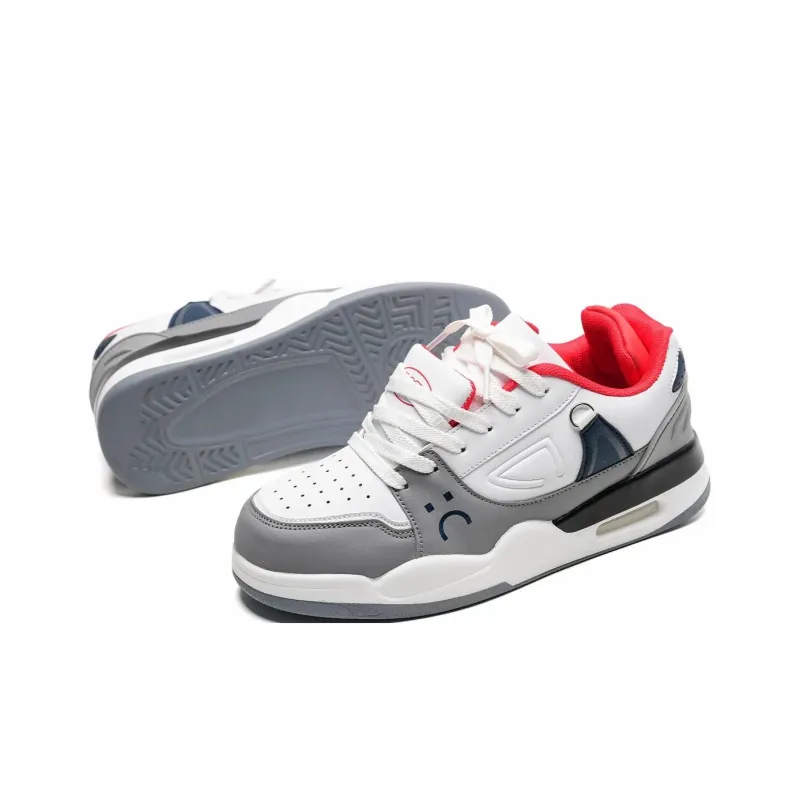 Circle Small Coverage Slip Resistant Lightweight Height Increasing Low Top Skateboard Shoes Unisex-34