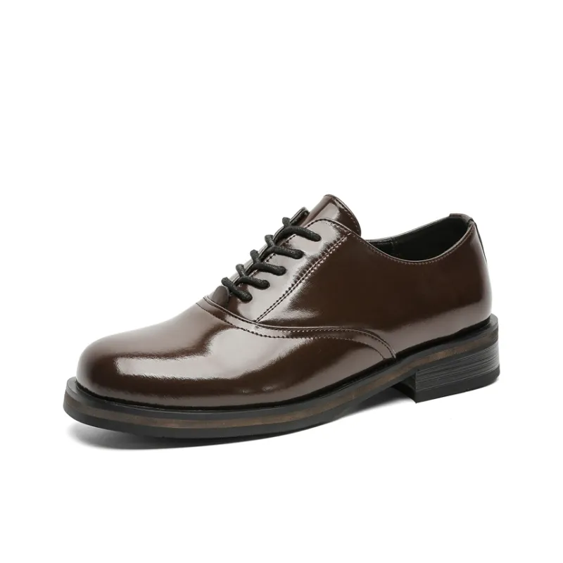 Chi Wolf Men's Casual Shoes Men Low Top Black/Brown-8