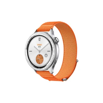 FZRT Watch Bands Official Same Style Holiday Orange Nylon Loop Strap Unisex