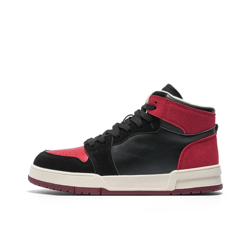 SEMIR Mid-Top Fashion Trend Color Blocking Casual Skateboard Shoes Men's-10