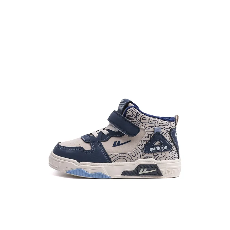 Warrior Durable Warm Mid Top Kids' Skateboarding Shoes Kids'-5