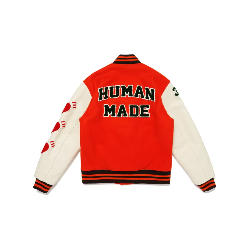 HUMAN MADE Varsity Bomber Jacket-3