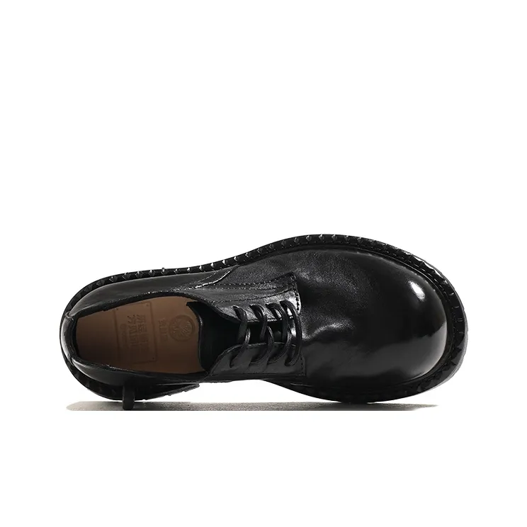 IGESHI Men's Casual Shoes Men Low Top Black-2