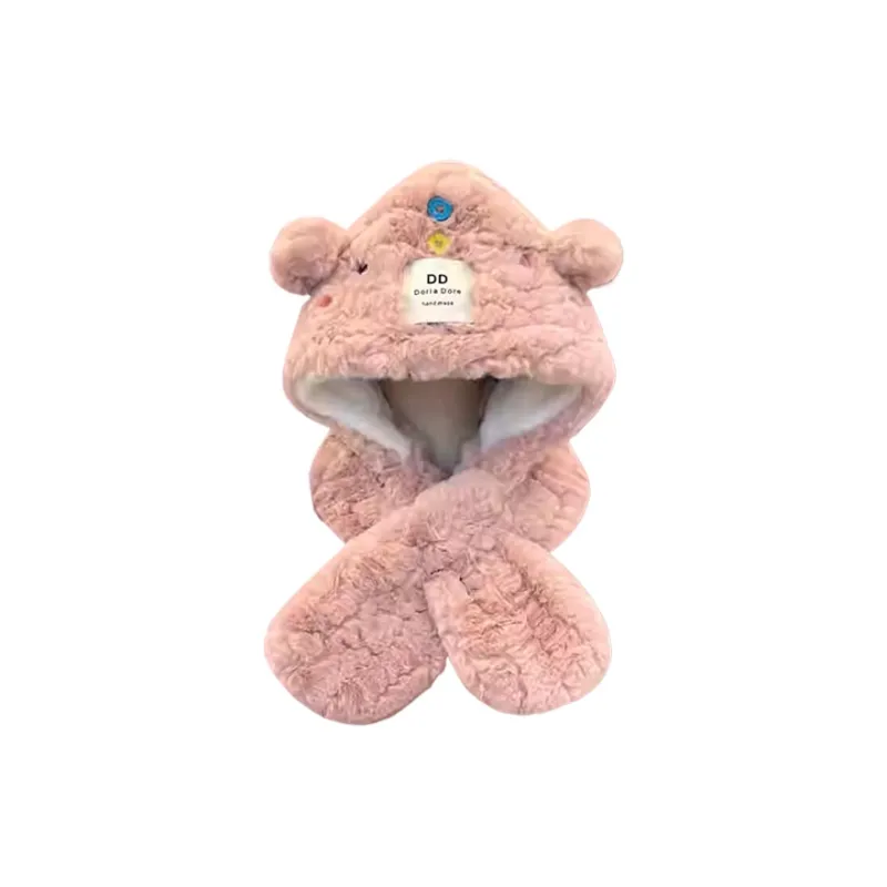CARTELO Polyester Hoods & Plush Hats Unisex Gift Box Set-8
