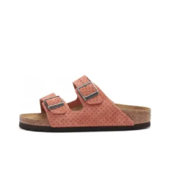 Birkenstock EVA Slip Resistant Abrasion Resistant Slide Slippers Unisex Orange Narrow