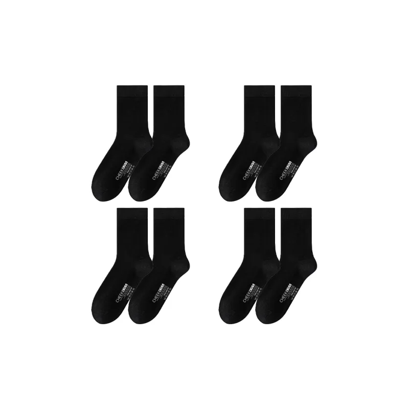 Cheekkiss Mid Calf Socks Men's 4 Pack-2