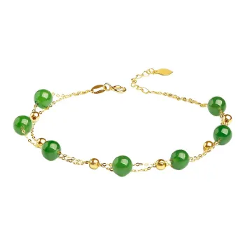 Oriental Jade Hetian Jade Bracelets Jasper Women's
