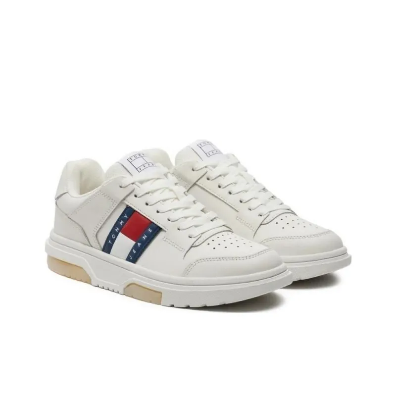 Tommy Hilfiger Brooklyn Low Top Casual Shoes Women's White-1