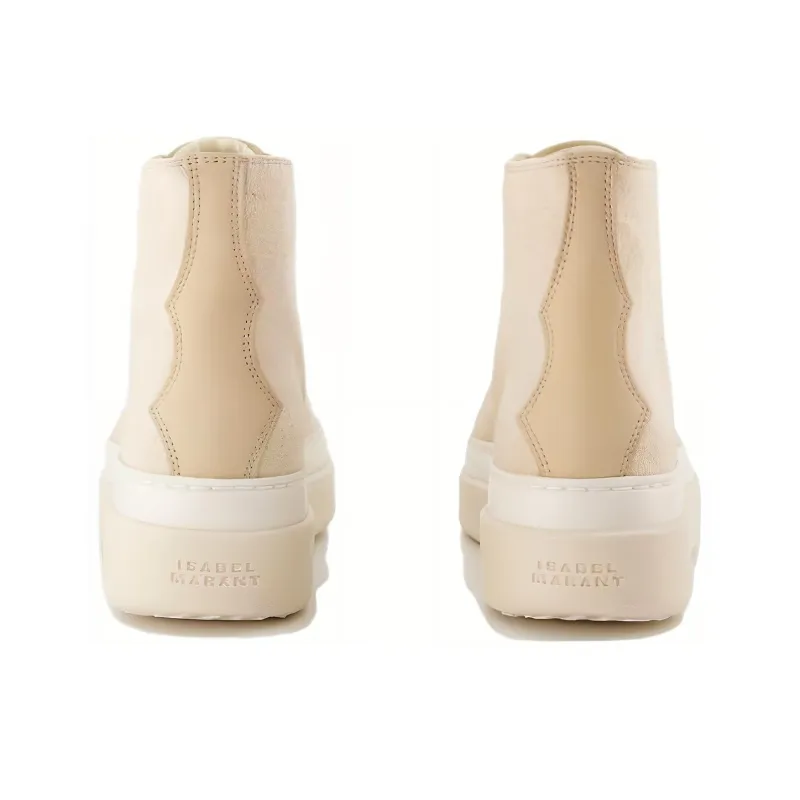 ISABEL MARANT Lace-up High-top Sneakers-3