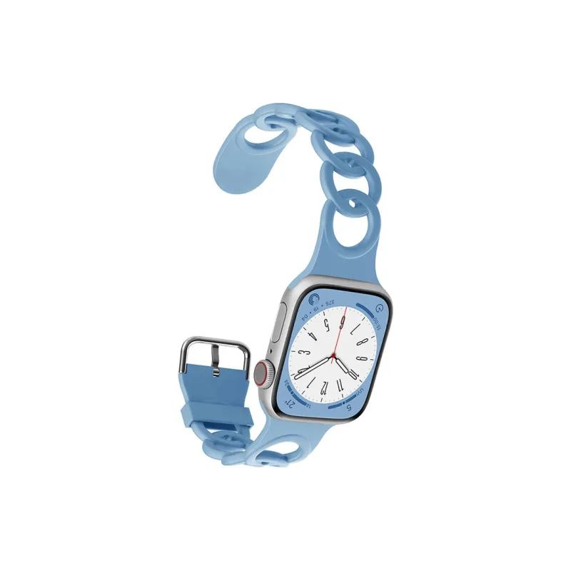 ZHENGGUANG Watch Band Apple Compatibility 38 49mm Silicone Material-50