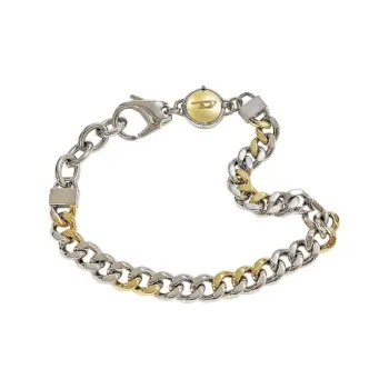 DIESEL Stainless Steel Bracelets Men's Silver