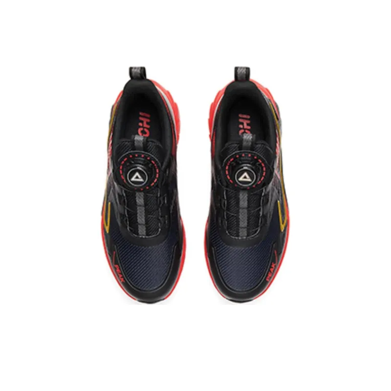 PEAK State Pole Anti Slip Wear Resistant Low Top Kids' Running Shoes Black Kids'-2