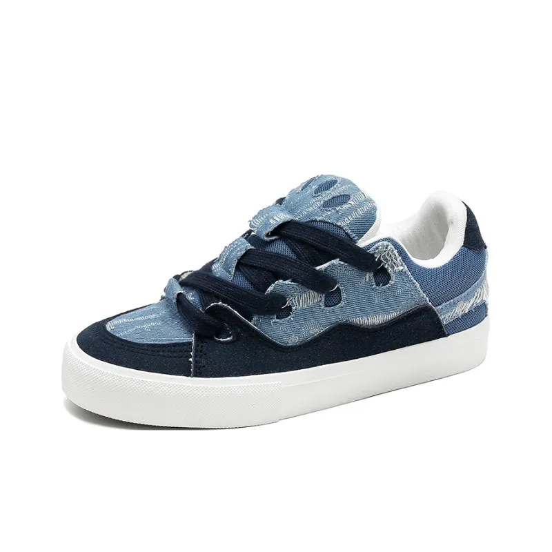 Wooden Rabbit Abrasion Resistant Slip Resistant Low Top Skateboard Shoes Unisex-14