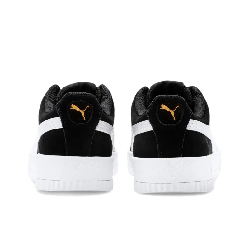 PUMA Carina Anti-Slip Wear-Resistant Low-Top Skateboard Shoes Women's Black-3