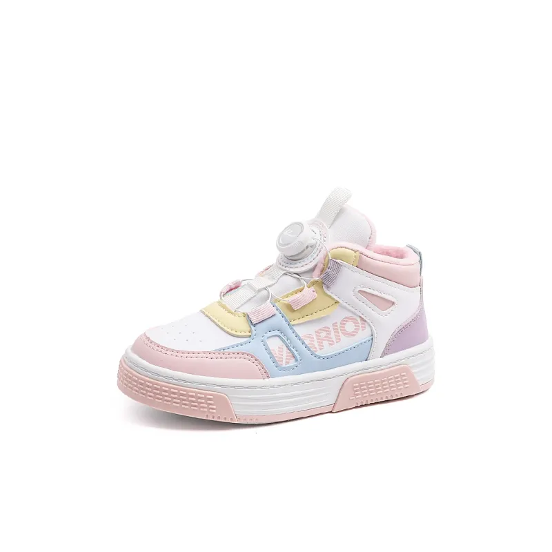 Warrior Warm And Wear Resistant Mid Top Kids' Skateboarding Shoes Kids'-6