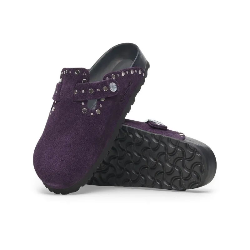 Birkenstock EVA Abrasion-Resistant Wrap-toe Slippers Women's Purple Regular-4