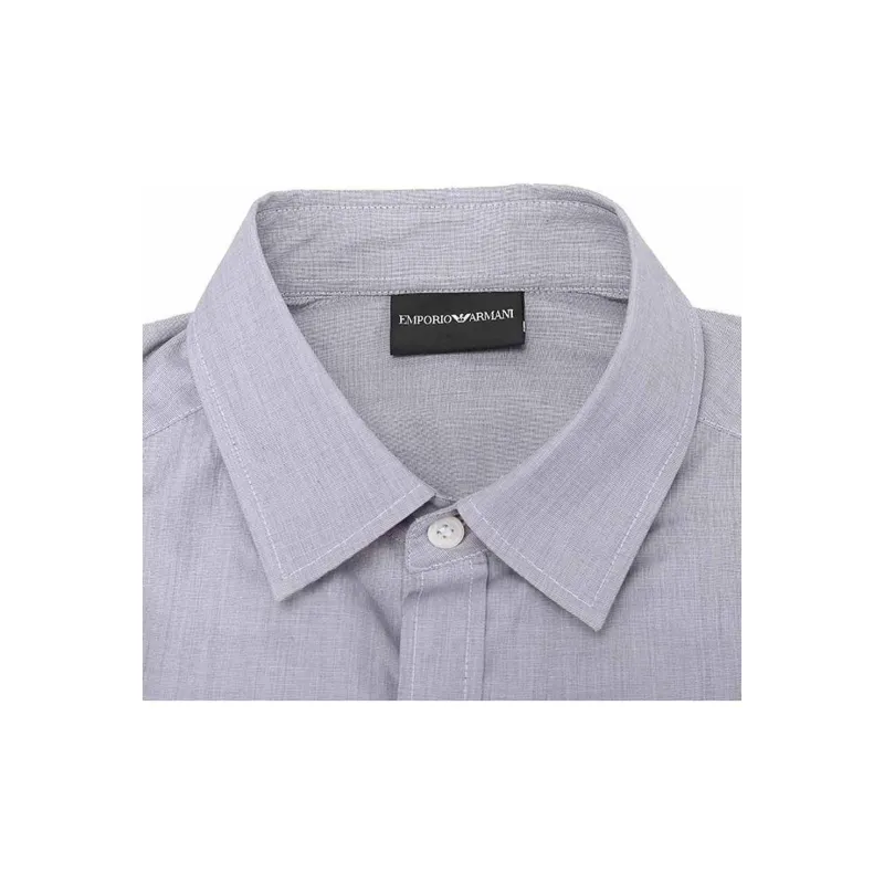 EMPORIO ARMANI SS22 Shirt Men's Light Gray-3