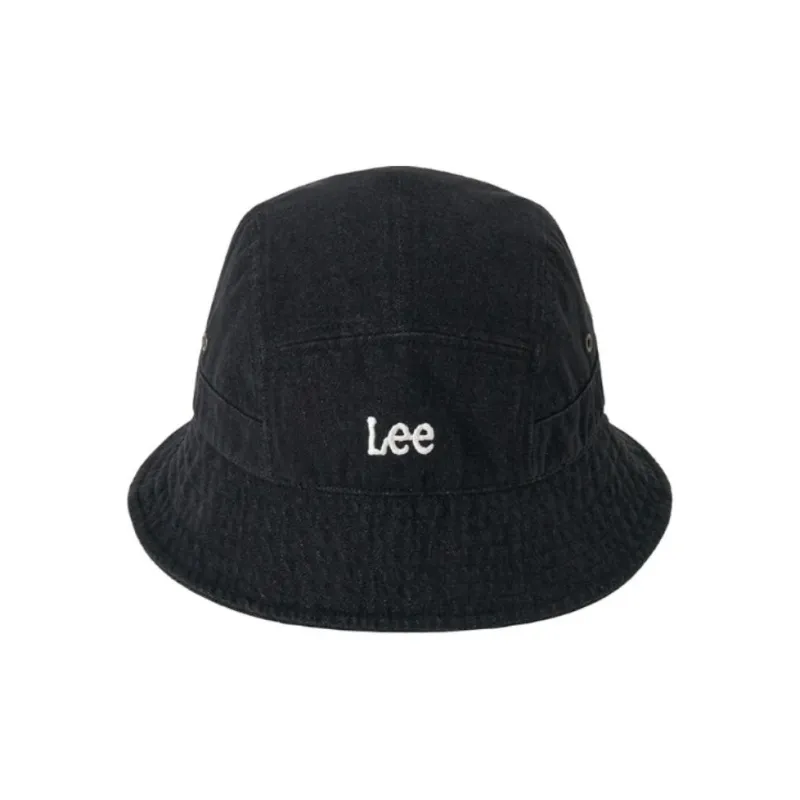 Lee Cotton Bucket Hats Unisex Black-1