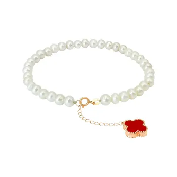 DEMONE Freshwater Pearl Bracelets Women's