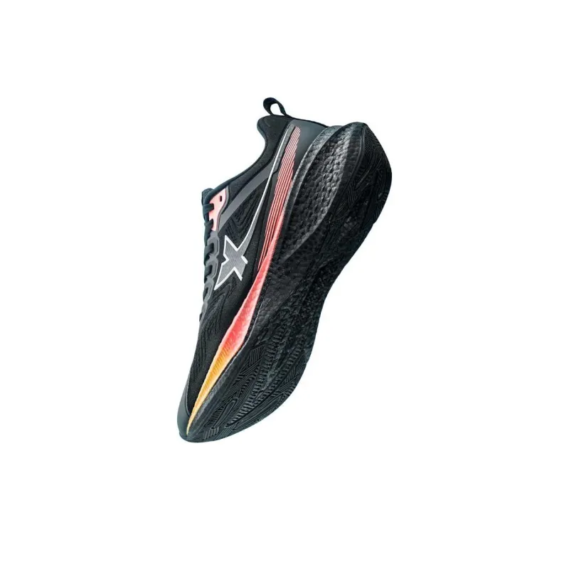 XTEP Speed 5.0LITE Anti Slip Wear Resistant Low Top Casual Running Shoes Men's Black Pink-3