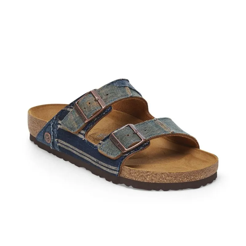 Birkenstock EVA Slip-Resistant Slide Slippers Men's Denim Blue Regular-1